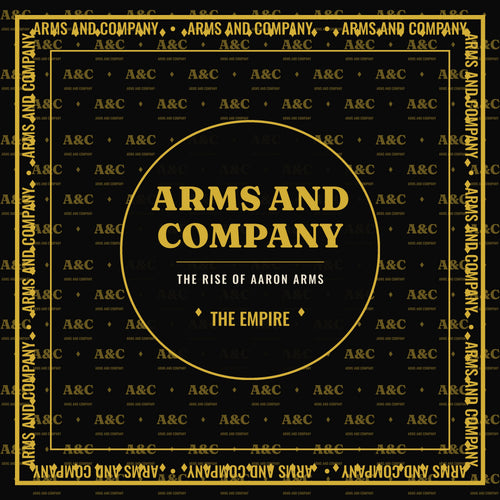 Bandana — THE EMPIRE (Black & Gold)