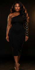 THE DONNA Dress — A&C Gold Sleeve Edition