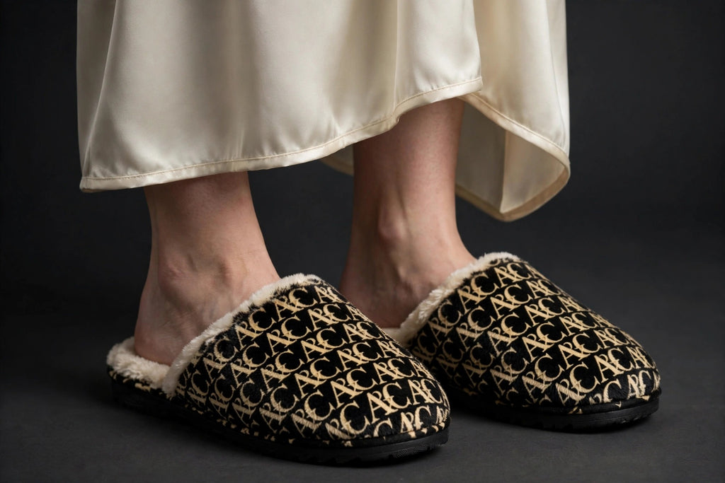 THE EMPIRE PLUSH SLIPPER — GROWN BUT SEXY — A&C Monogram