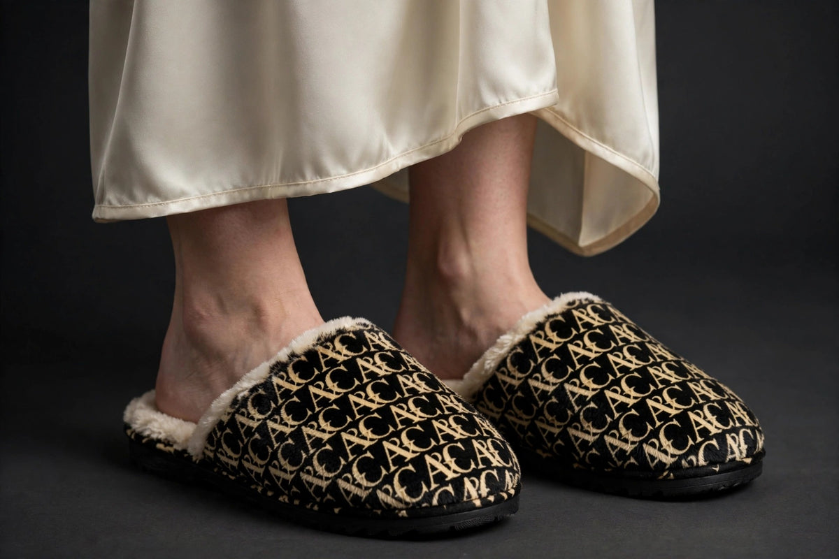 THE EMPIRE PLUSH SLIPPER — GROWN BUT SEXY — A&C Monogram
